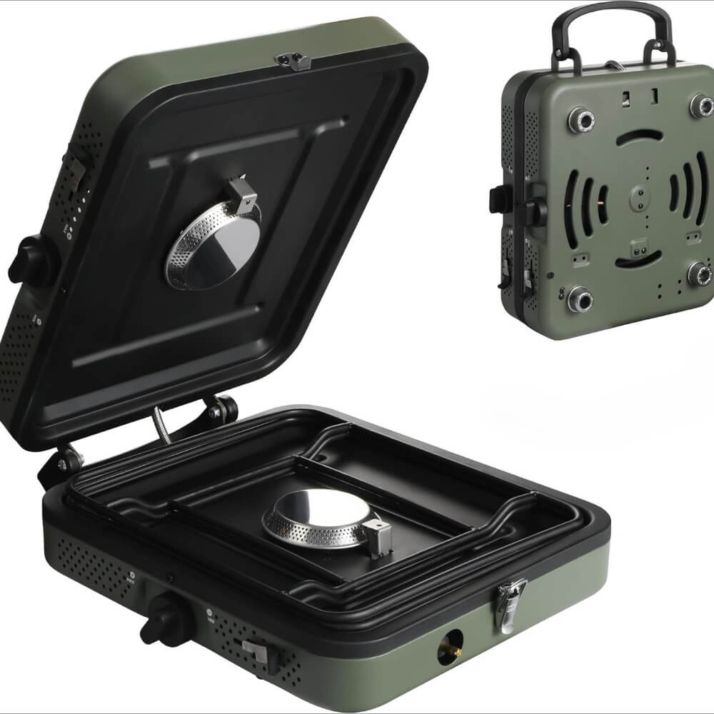 16000 BTU Propane 2-Burner Foldable Camping Stove_6