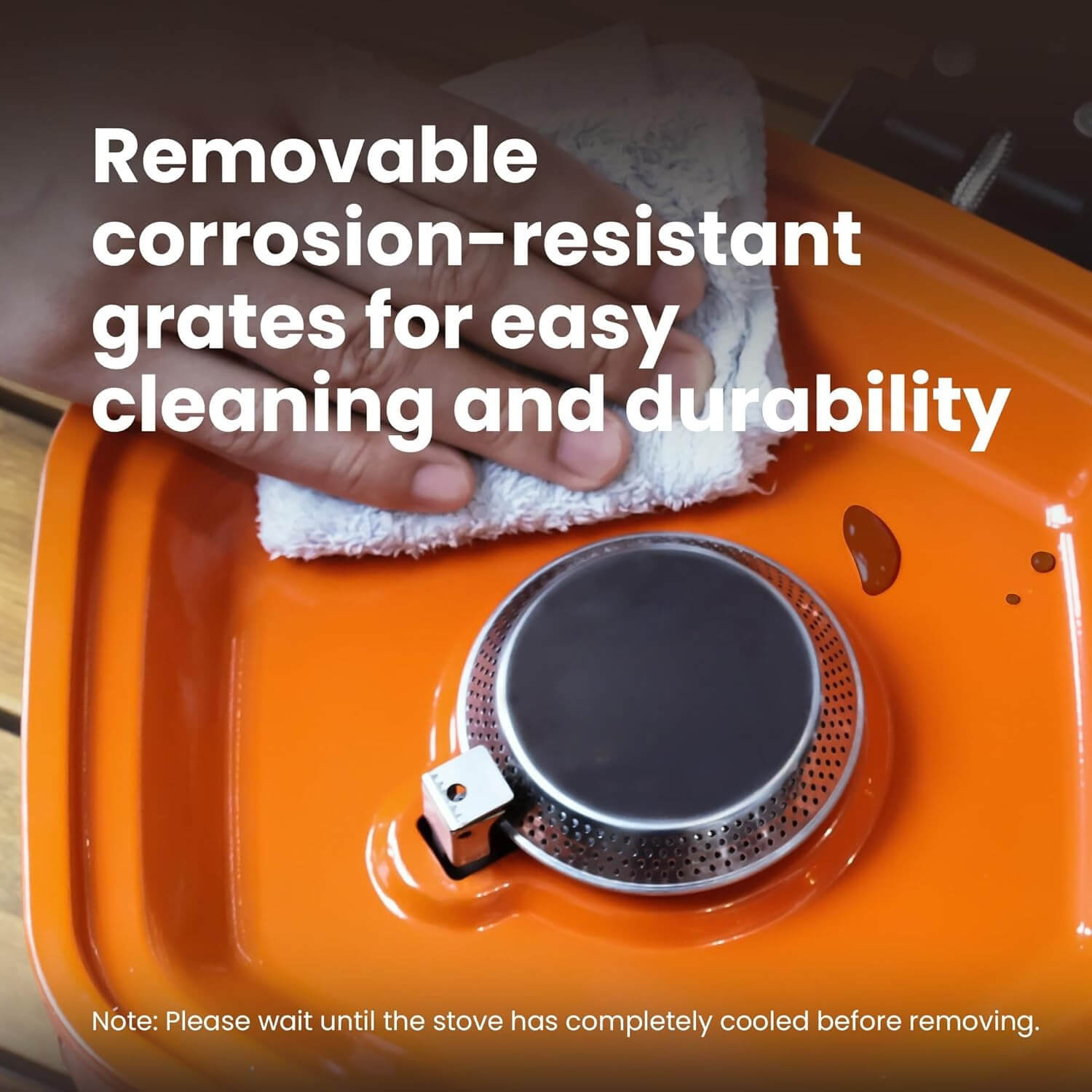 17,000 BTU Propane 2-Burner Foldalbe Camping Stove