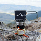 Backpacking Stove Cooking System with bowl_1