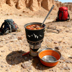 Backpacking Stove Cooking System with bowl_6
