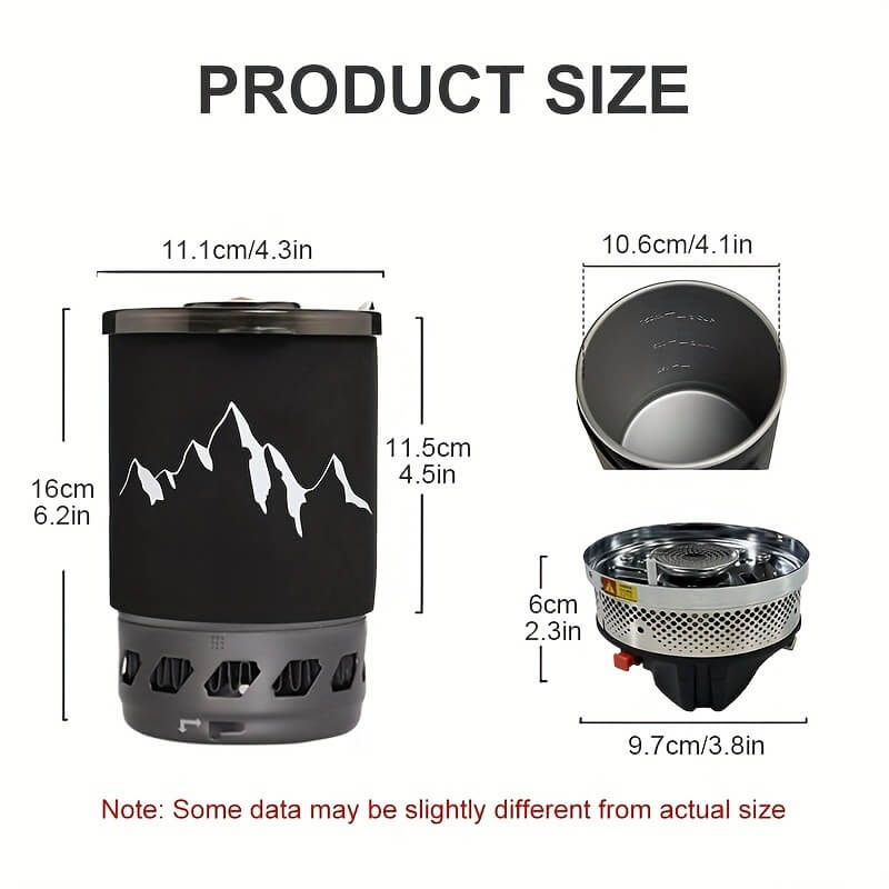 Camping Pot with Backpacking Stove_1