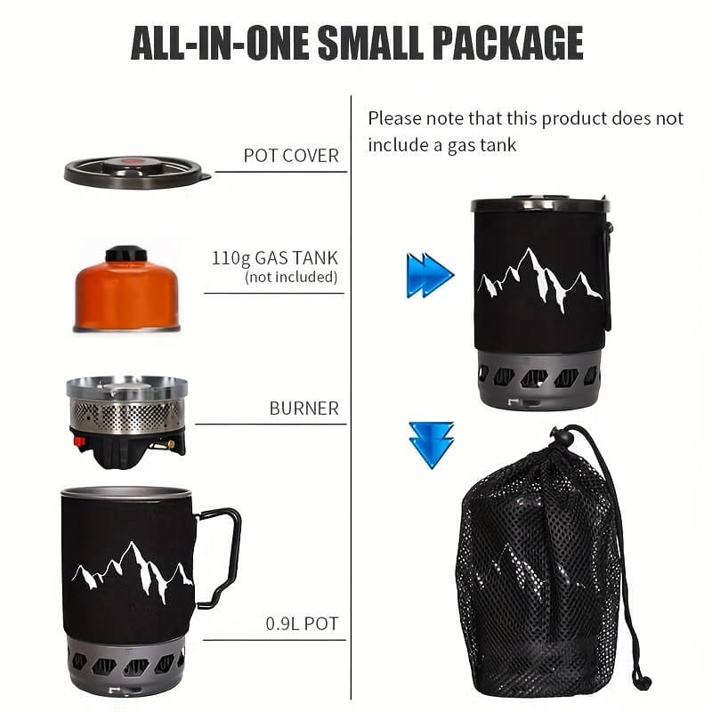 Camping Pot with Backpacking Stove_4