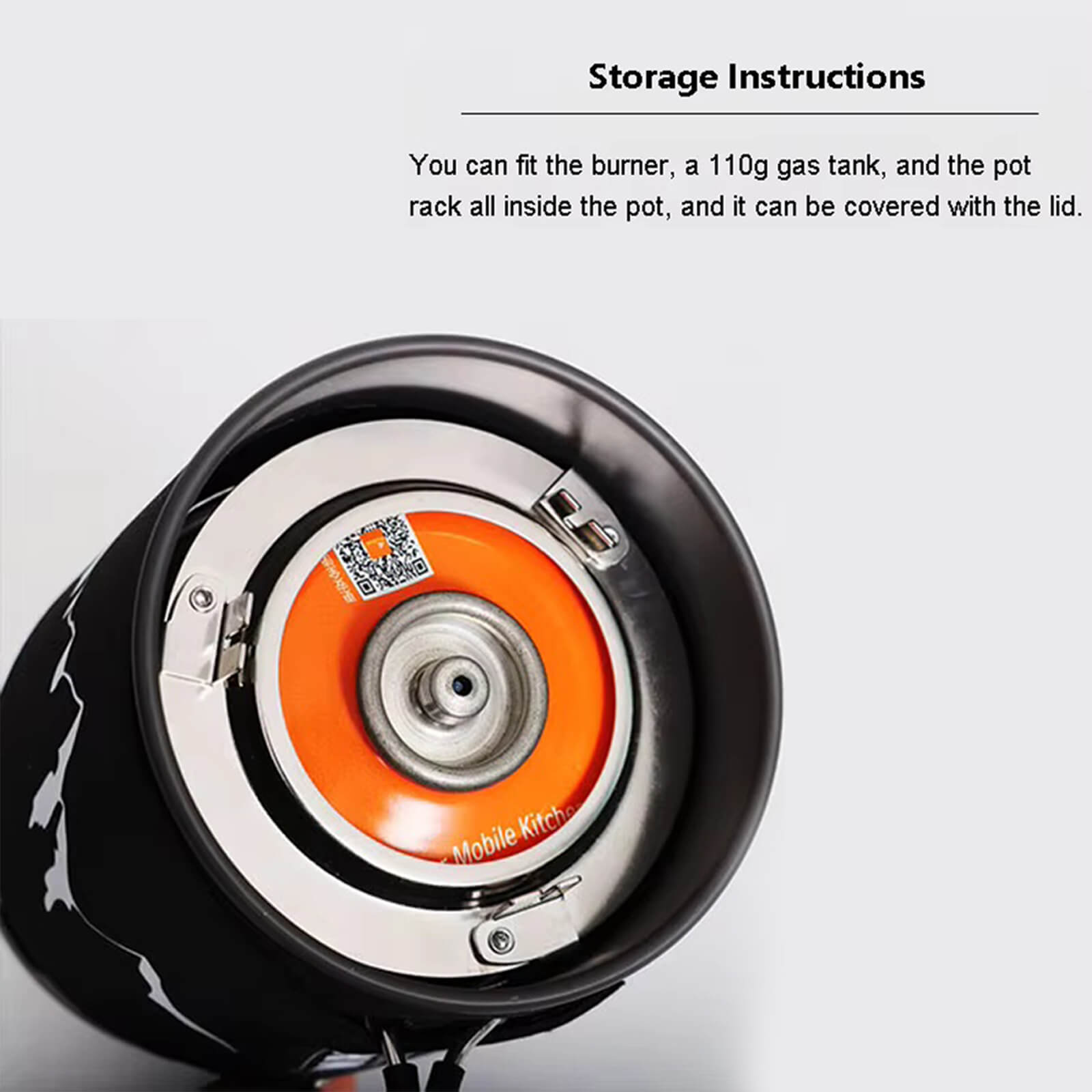 Camping Pot with Backpacking Stove_7