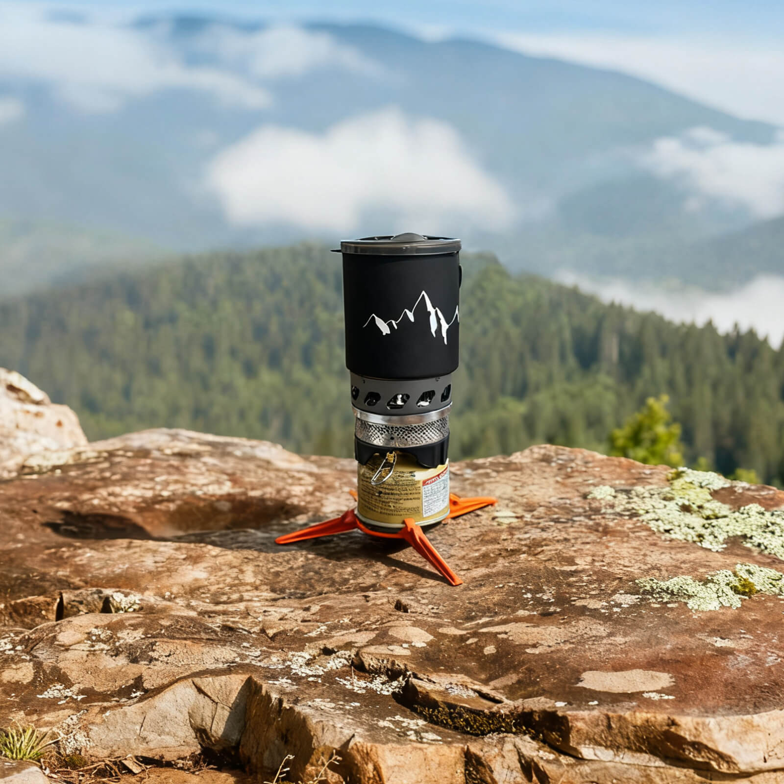 Camping Pot with Backpacking Stove_8