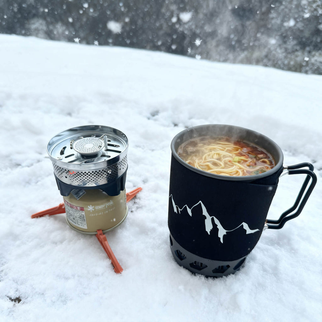 Camping Pot with Backpacking Stove_9