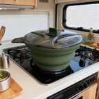 85 oz Collapsible Camping Pot with Lid