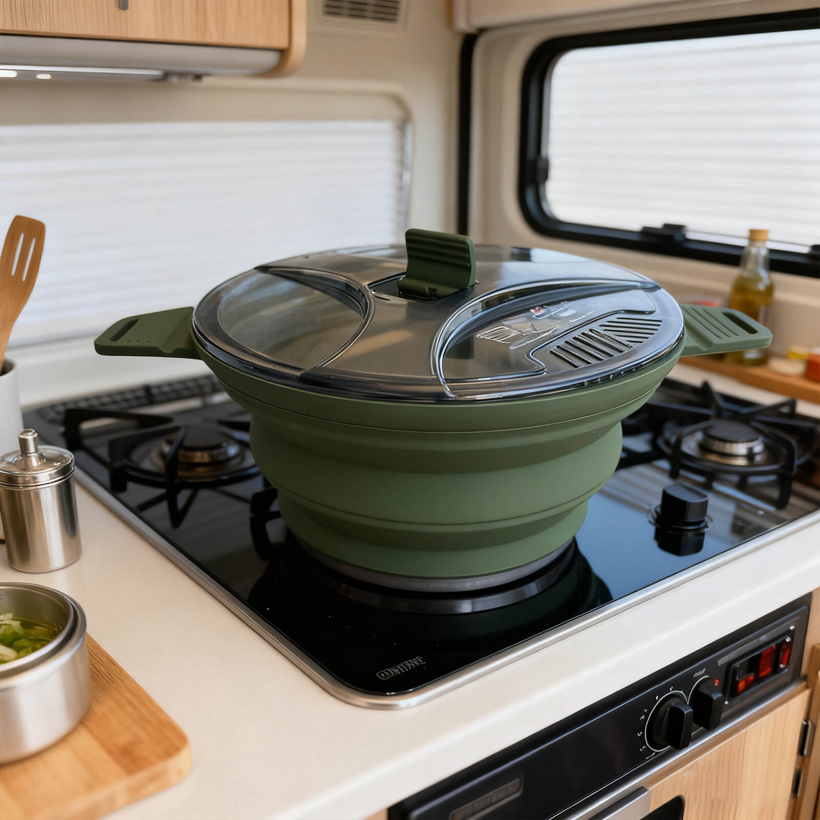 85 oz Collapsible Camping Pot with Lid