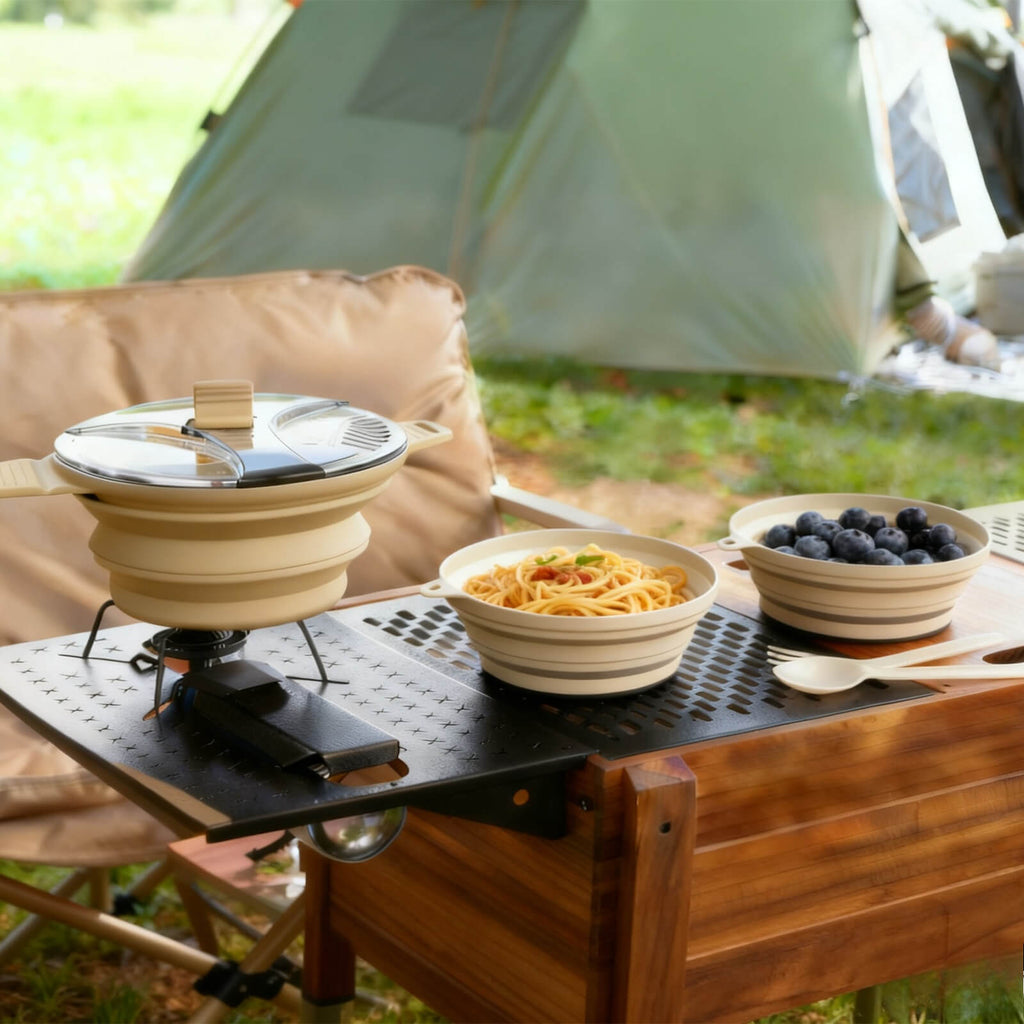 85 oz Collapsible Camping Pot with Lid