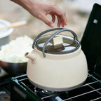 Collapsible Camping Kettle Set 1500ml with Cup and Bowl – Outdoor Cookware for 2–3 People